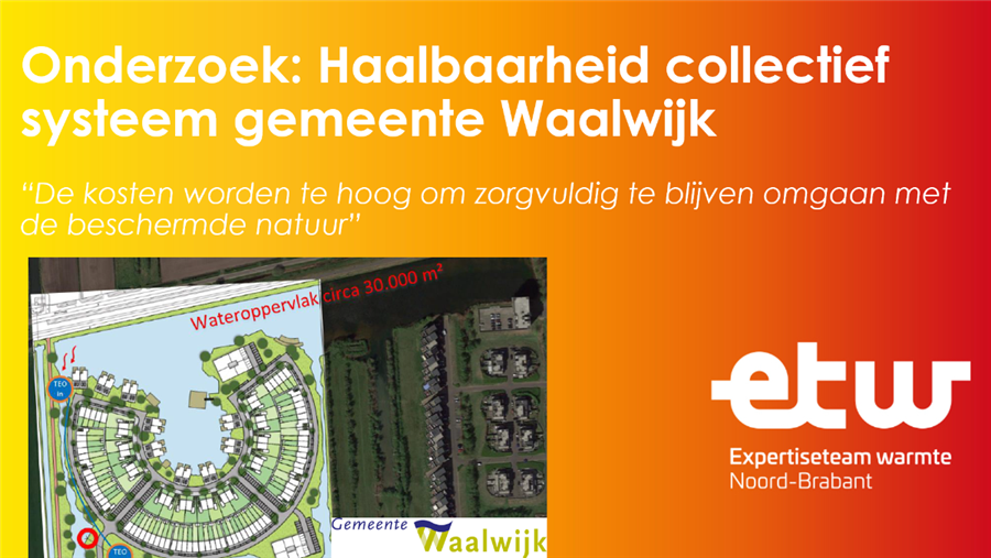 Bericht Onderzoek: Haalbaarheid collectief systeem gemeente Waalwijk bekijken